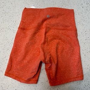 Lululemon Wunder Train Biker Shorts